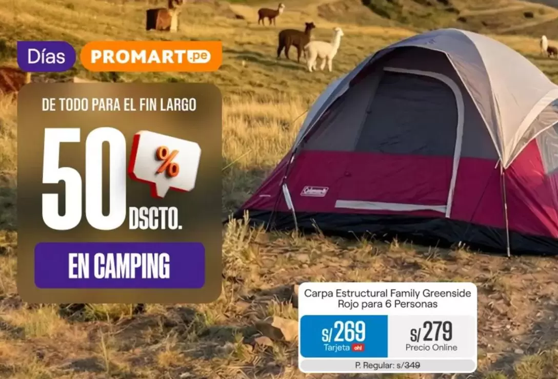 Carpa Estructural Family Greenside