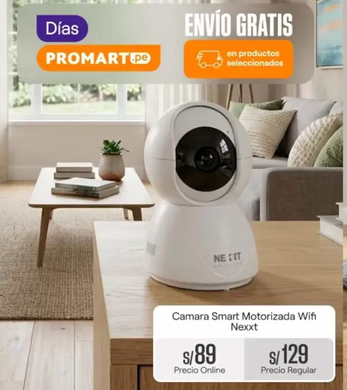 Smart - Cámara Motorizada Wifi