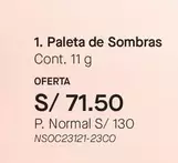 Paleta de Sombras NSOC23121-23CO