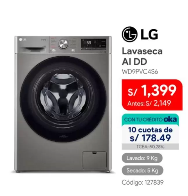 Lg - Lavaseca AI DD WD9PVC4S6