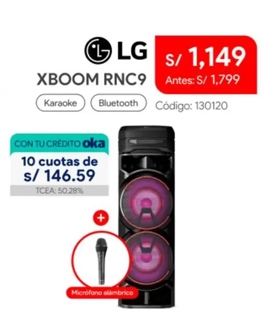Lg - XBOOM RNC9