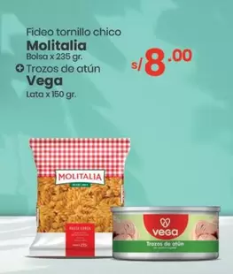 Molitalia - Fideo tornillo chico