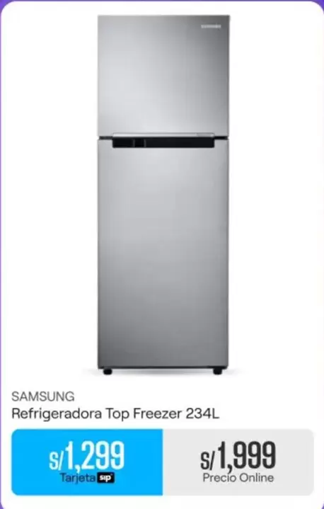 Samsung - Refrigeradora Top Freezer 234L