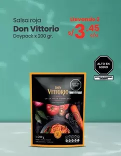 Don Vittorio - Salsa roja