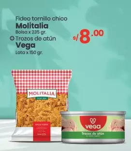 Molitalia - Fideo tornillo chico