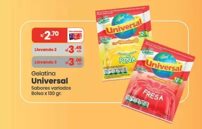 Universal - Gelatina