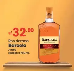 Barceló - Ron dorado Añejo Botella