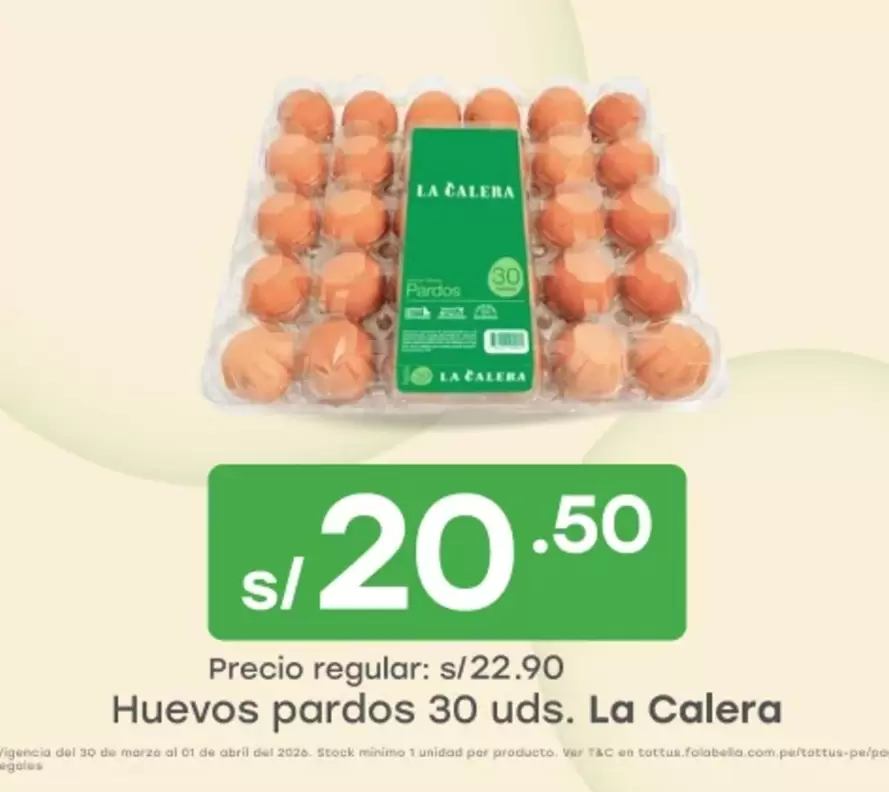 La Calera - Huevos pardos