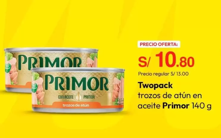 Primor - trozos de atún en aceite