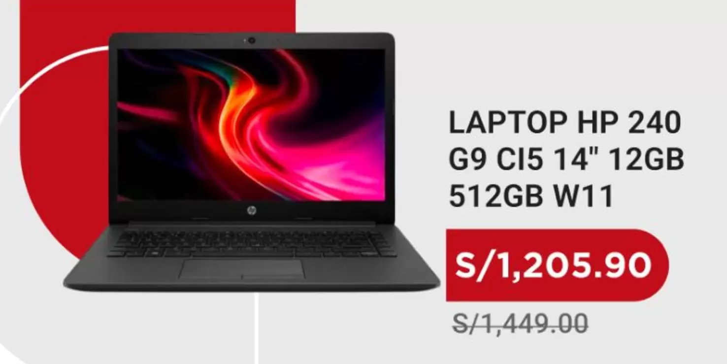 Hp - 240 G9 CI5 14" 12GB 512GB W11