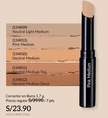 Pink - Corrector en Barra