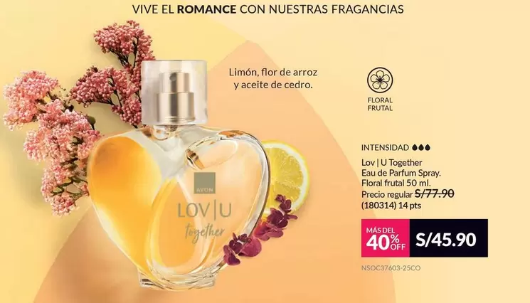 L'bel - Lov U Together Eau de Parfum Spray Floral Frutal 50 ml (180314)