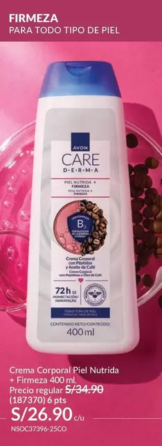 Nivea - Crema Corporal Piel Nutrida + Firmeza 400 ml