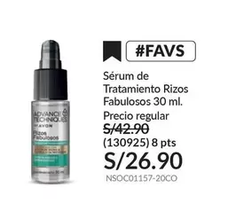 Avon - Sérum de Tratamiento Rizos Fabulosos 30 ml. (130925)
