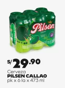 Pilsen - CALLAO pk x 6 la x 473 ml