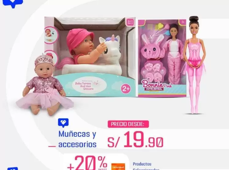 Muñecas y accesorios