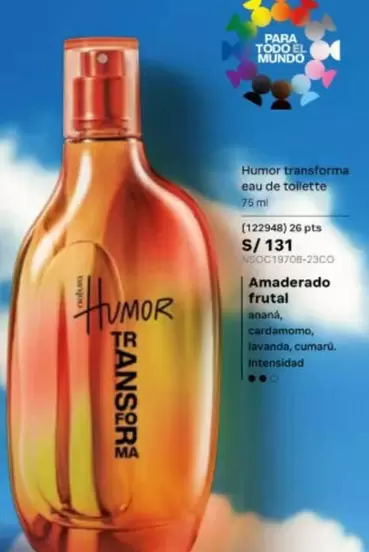 Natura - Humor transforma eau de toilette 75 ml (122948)