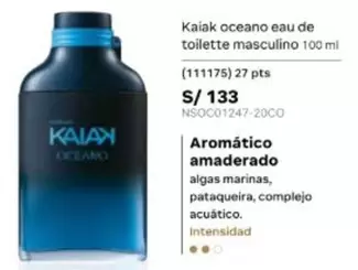 Natura - Kaiak oceano eau de toilette masculino 100 ml (111175)