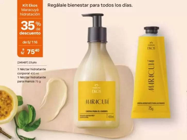 Natura - Kit Ekos Maracuyá Hidratación