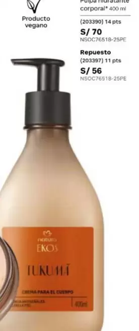 PTS - Pulpa hidratante corporal 400 ml