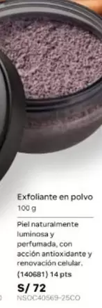 Piel - Exfoliante en polvo