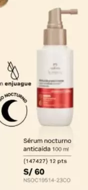 Natura - Sérum nocturno anticaída 100 ml