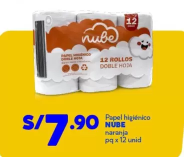 Papel higienico naranja