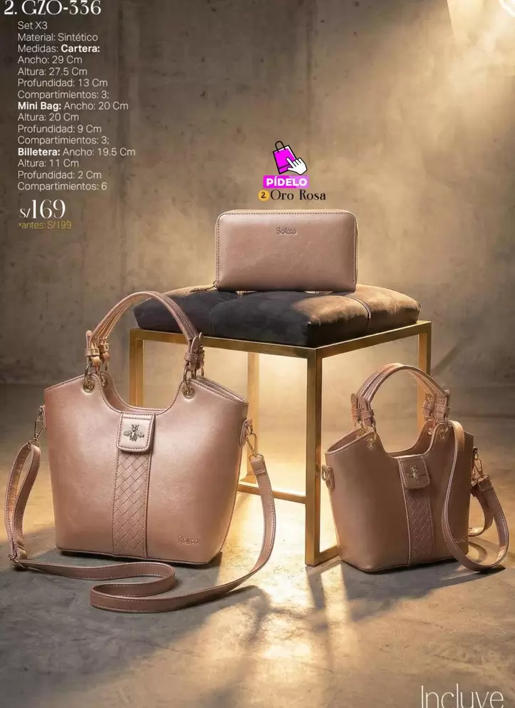 Oro - 2 GJO-556 Set X3