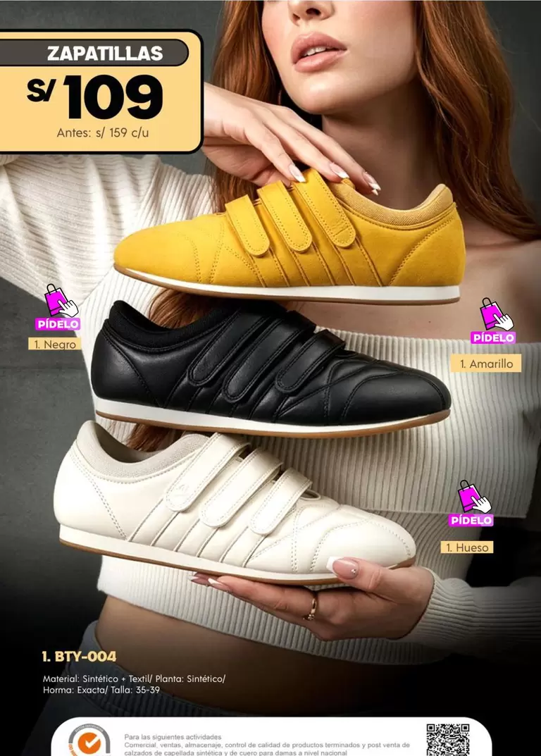 ZAPATILLAS L BTY-004