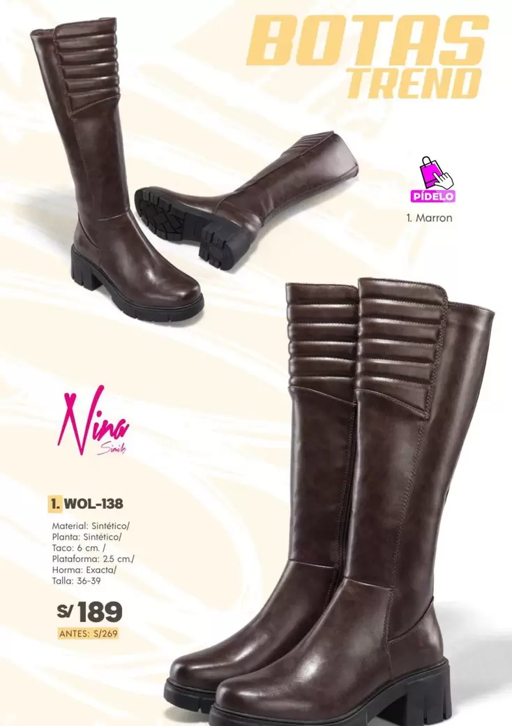 BOTAS TREND WOL-138
