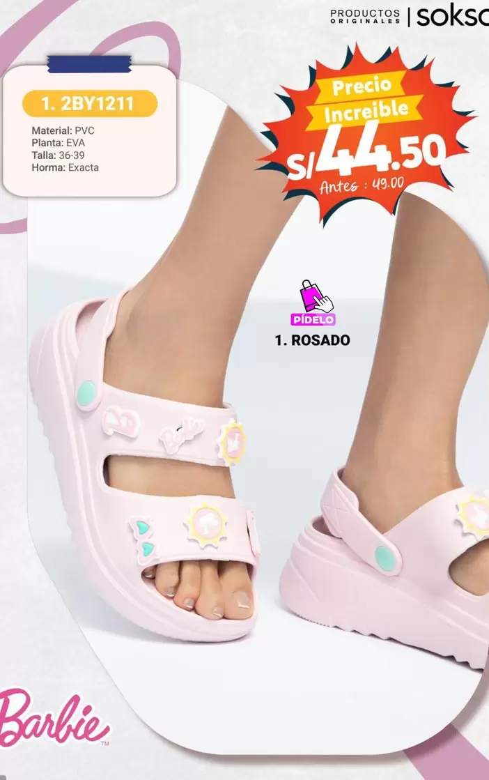 Barbie - Sandalias 1, 2BY1211