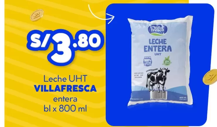 Leche UHT entera