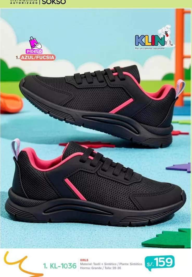 Zapatillas Deportivas KL-1036