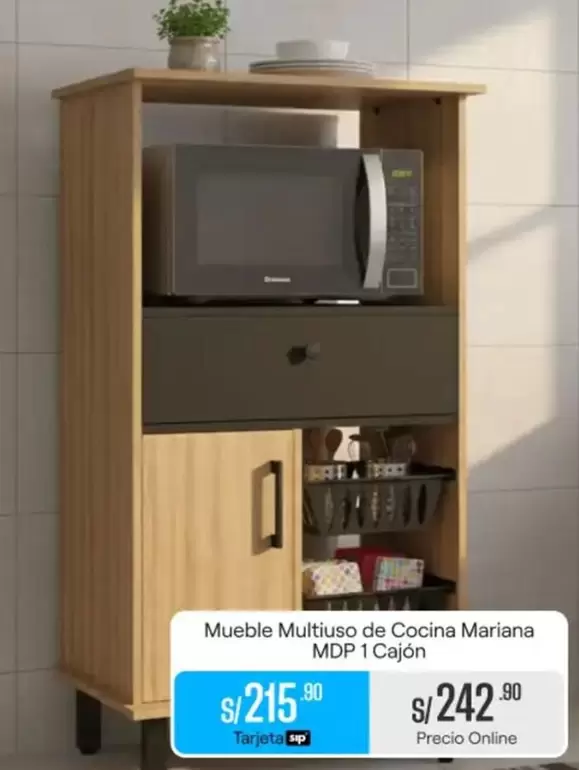 Mueble Multiuso de Cocina