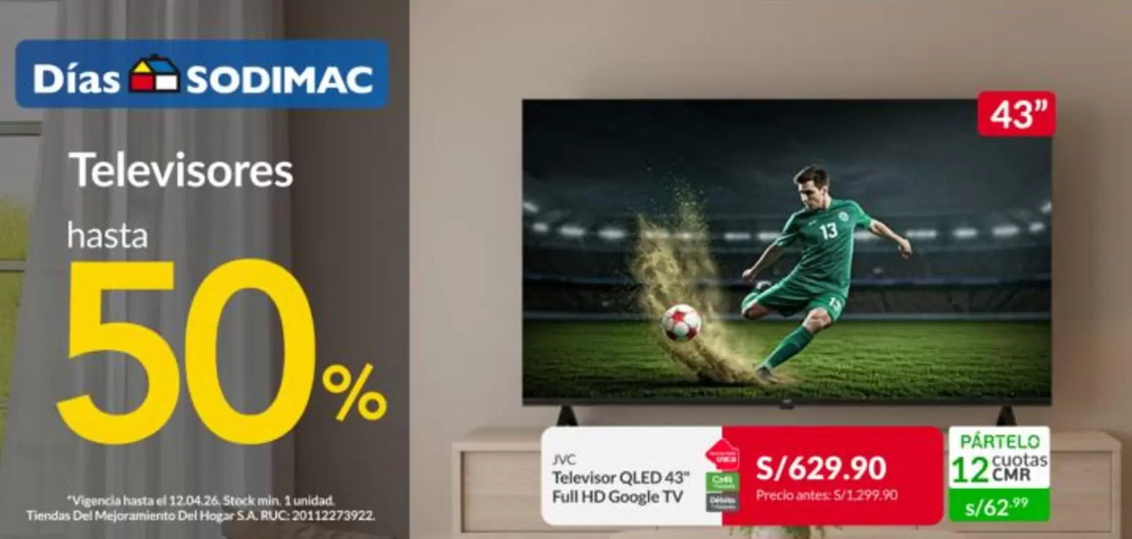 Sodimac - Televisores