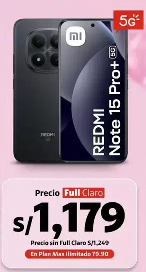 Xiaomi - REDMI Note 15 Pro+