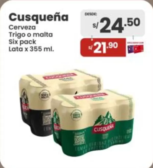 Cusqueña - Cerveza Trigo o malta