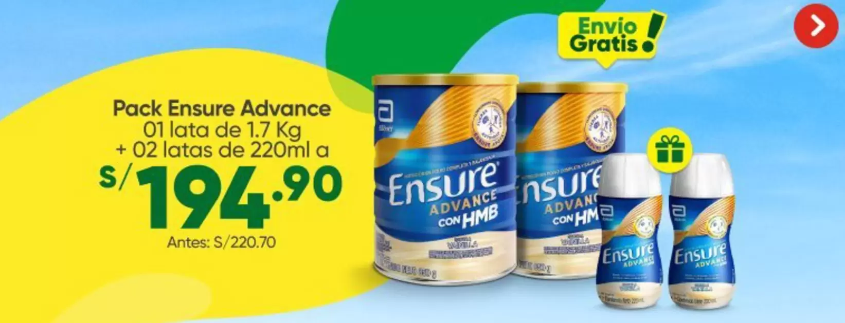 Ensure - Pack  Advance