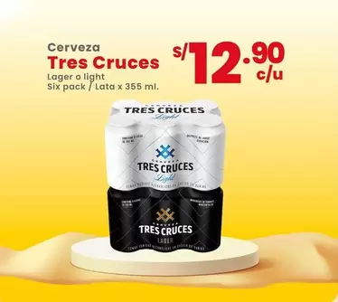 Tres Cruces - Cerveza Lager