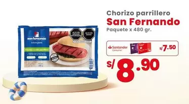San Fernando - Chorizo parrillero