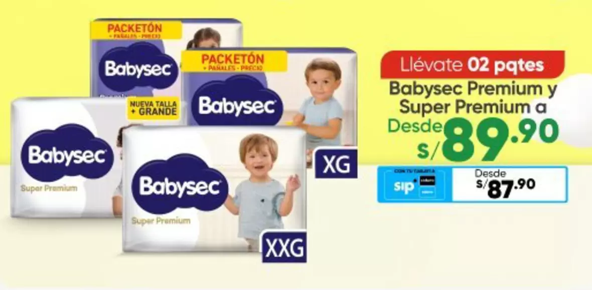 Babysec - Premium y Super Premium