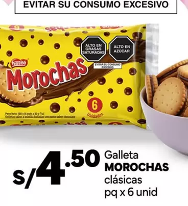 Nestlé - Galleta Morochas clásicas