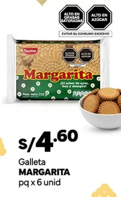 Sayon - Galleta Margarita