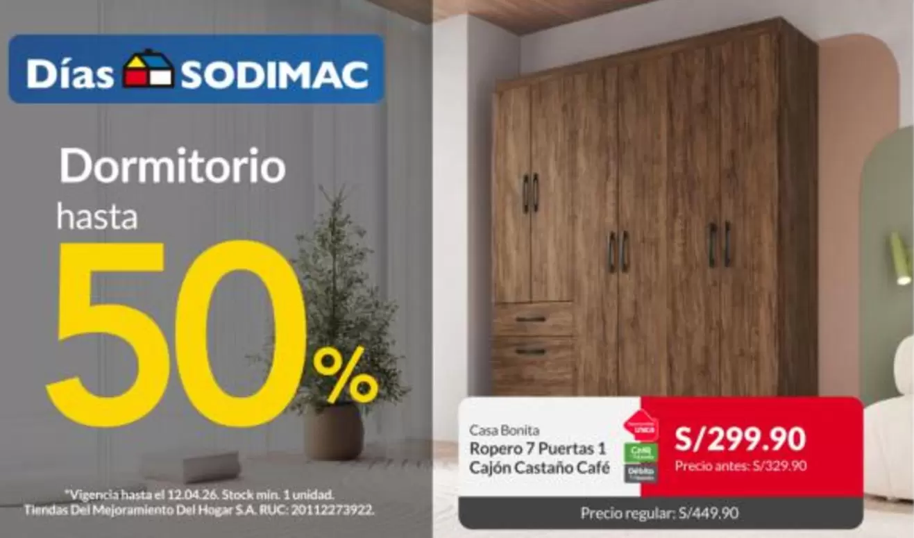 Sodimac - Dormitorio
