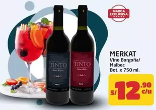 Merkat - Vino Borgoña/ Malbec
