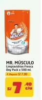 Mr. Músculo - Limpiavidrios Fresca Doy Pack