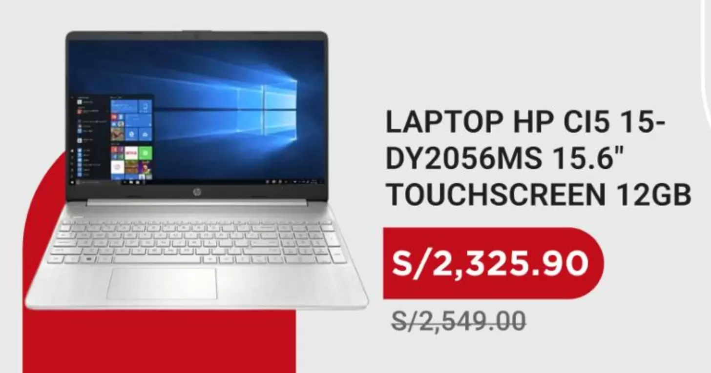 Hp - CI5 15-DY2056MS 15.6" TOUCHSCREEN 12GB