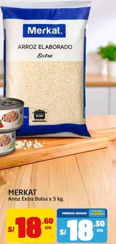 Merkat - Arroz Elaborado Extra Bolsa