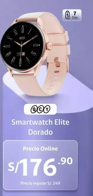Elite - Smartwatch  Dorado