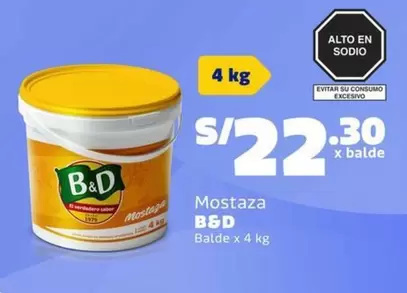 B&D - Mostaza